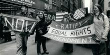 A New York protest in favor of the Equal Rights Amendment (ZUMA via Alamy.com)